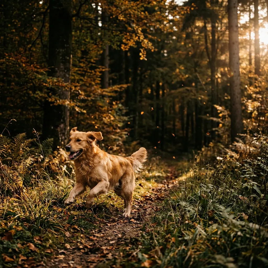 Hund in der Natur