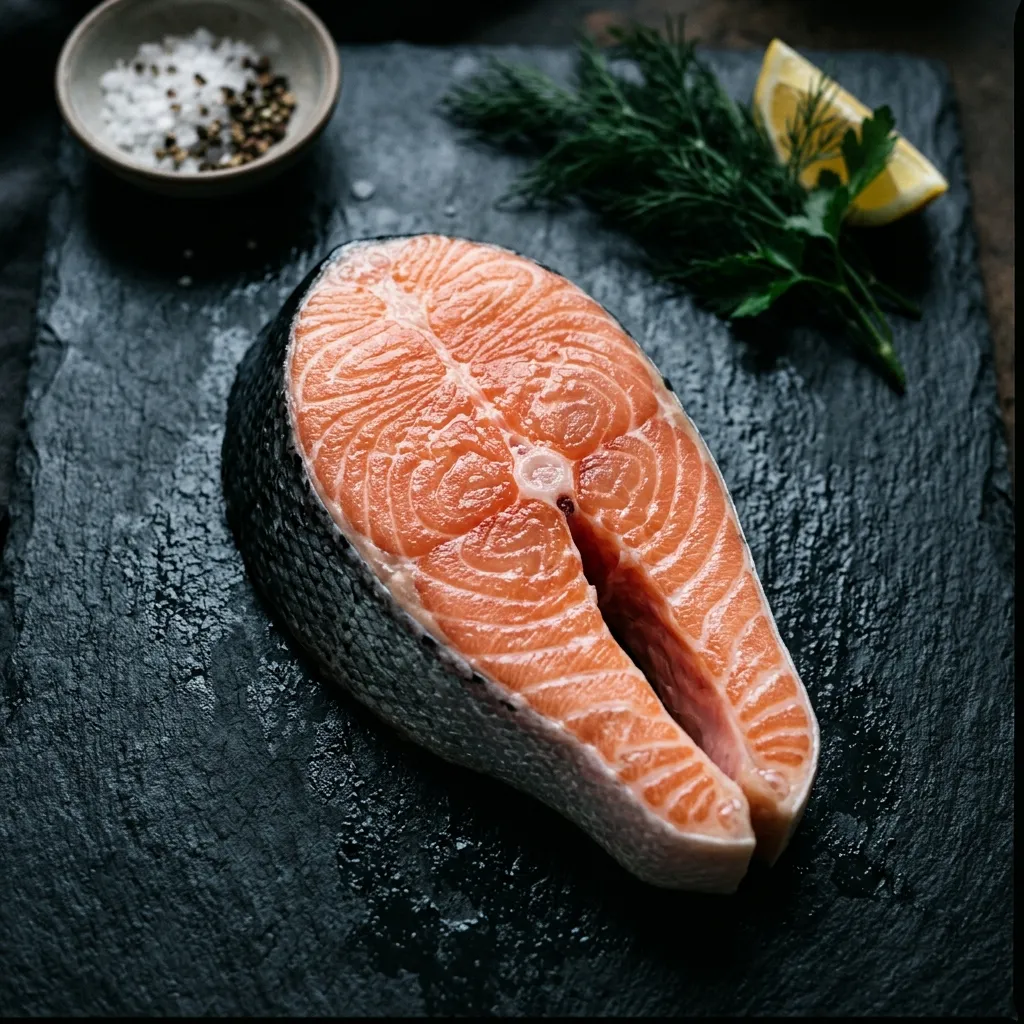 Lachs als Zutatenmotiv